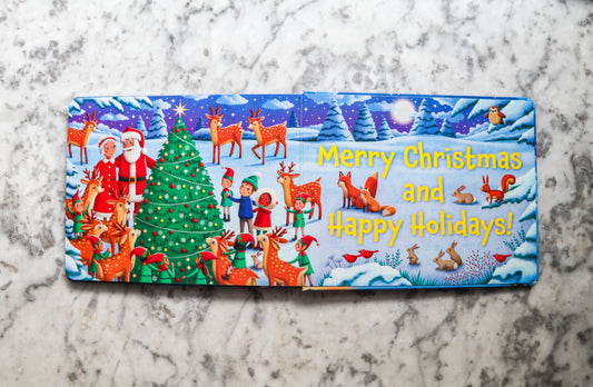 Ten Little Reindeer Board Book