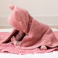 Hooded Towel + Wash Mitt Set- Watermelon