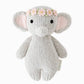 Blush Floral Baby Elephant Knitted Animal