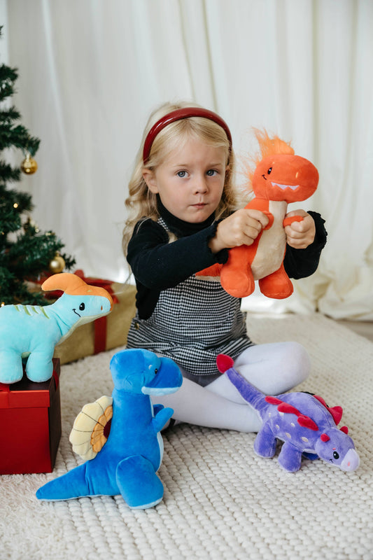 11" Baby Dinosaur Allosaurus Stuffed Animal