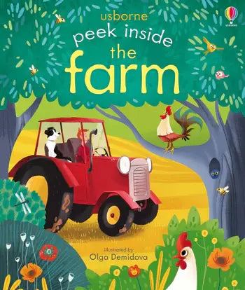 Peek Inside the Farm Board Book