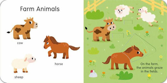 Slide And See Animals Board Book