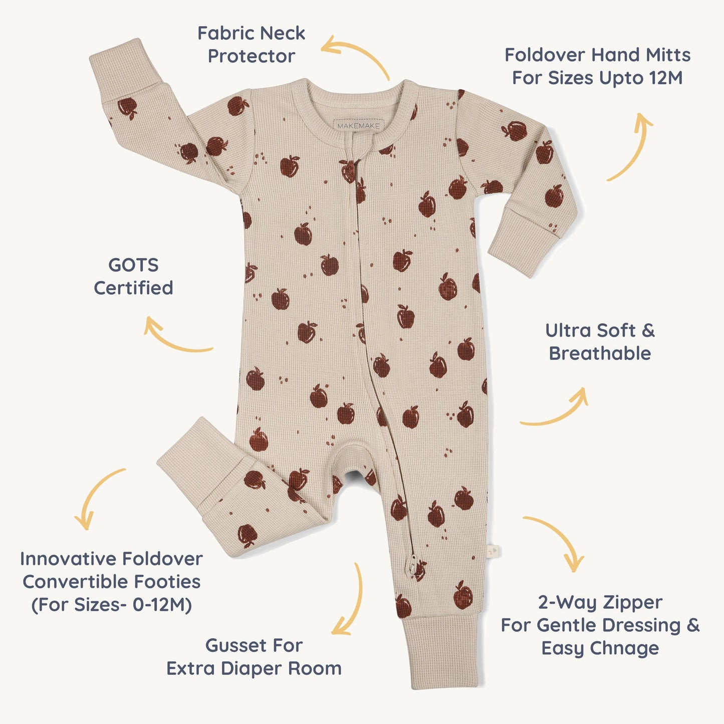 Organic Orchard Romper