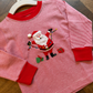 Twinkling Santa Pima Long Sleeve Shirt