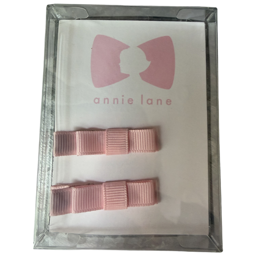 Light Pink Set of Two Hair Bows