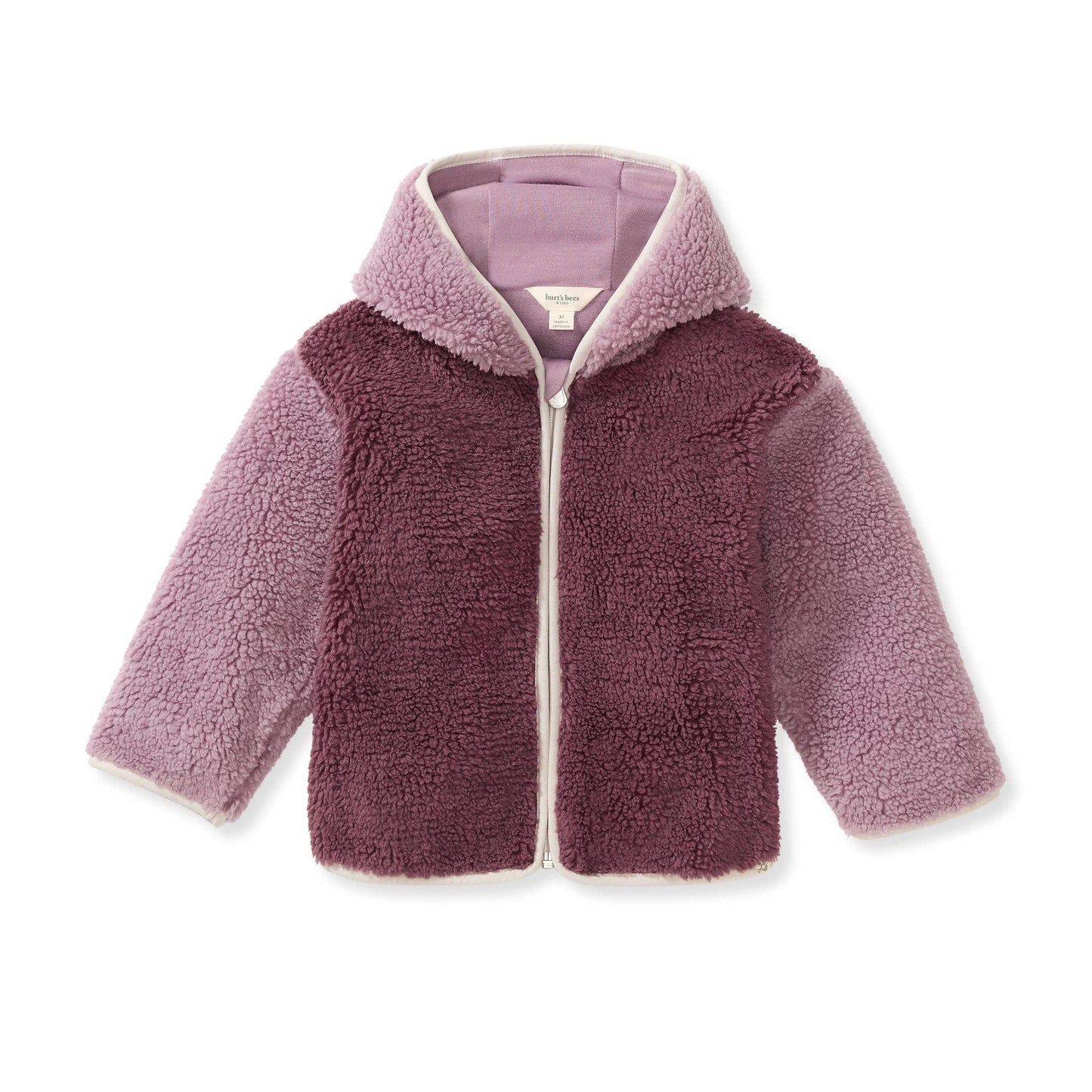 Sherpa Elderberry Zip Jacket