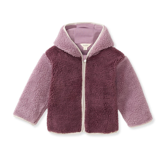 Sherpa Elderberry Zip Jacket