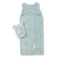 Hooded Towel + Wash Mitt Set- Fog