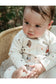 Organic Zip Applique Oak Leaf Footie Set