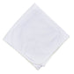 White Little Love Pima Receiving Blanket