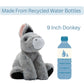 9" Wild Onez Donkey Stuffed Animal