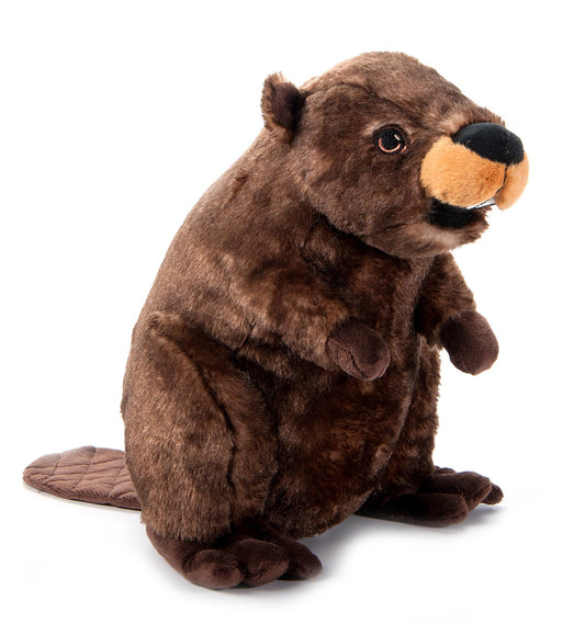12" Earth Keeperz Beaver Stuffed Animal