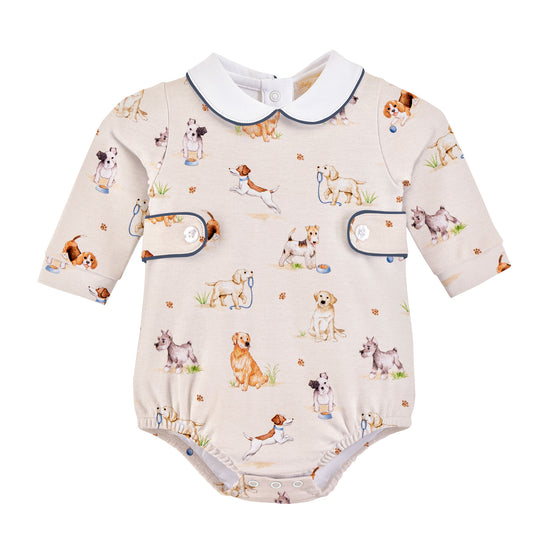Dog Days Round Collar Pima Bubble