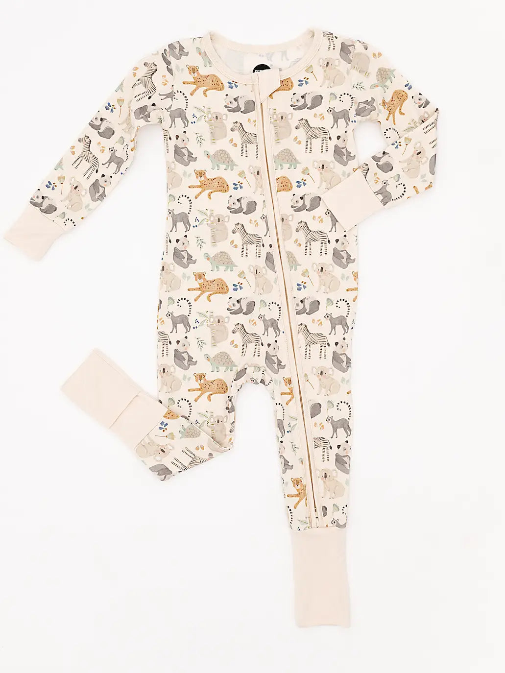 Safari Friends Bamboo Convertible Pajamas