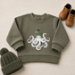 Organic Octopus Cozy Fleece Crewneck Sweatshirt