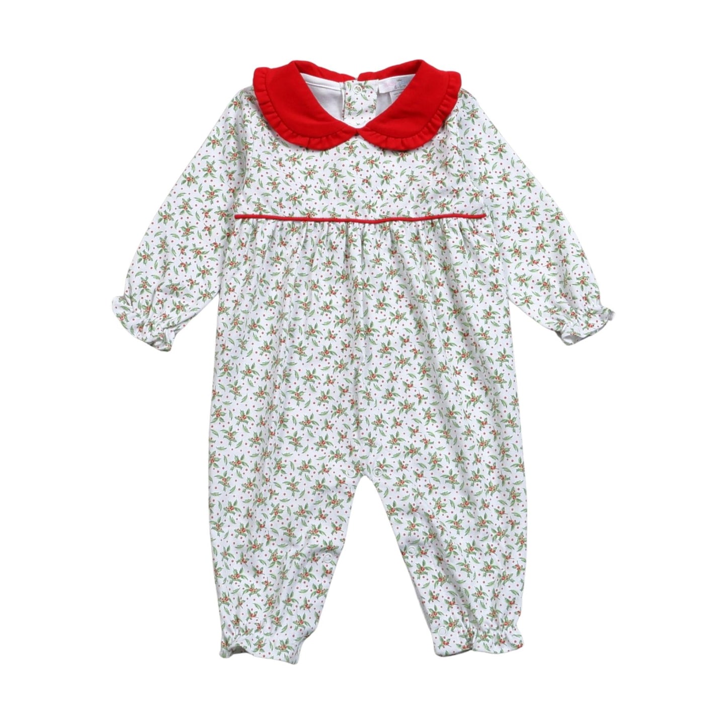 Christmas Garland Pima Romper