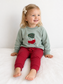 Deck the Wheels Pima Sweatshirt + Sweatpants Set