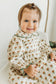 Organic Linen Ina Block Floral Dress and Bloomer Set