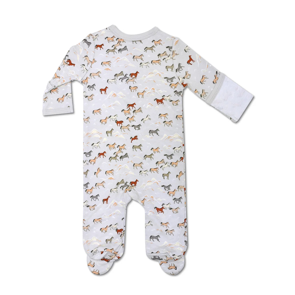 Wild Horses Bamboo Organic Blend Footie