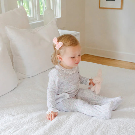 Lucy Pima Romper - Garden Soiree