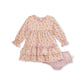 Ditsy Country Floral Organic Cotton Dress