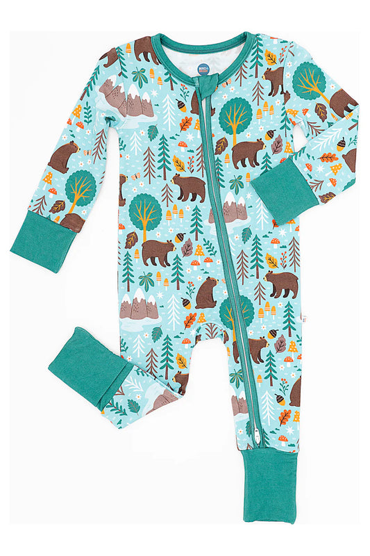 Woody Woodland Bamboo Pajamas