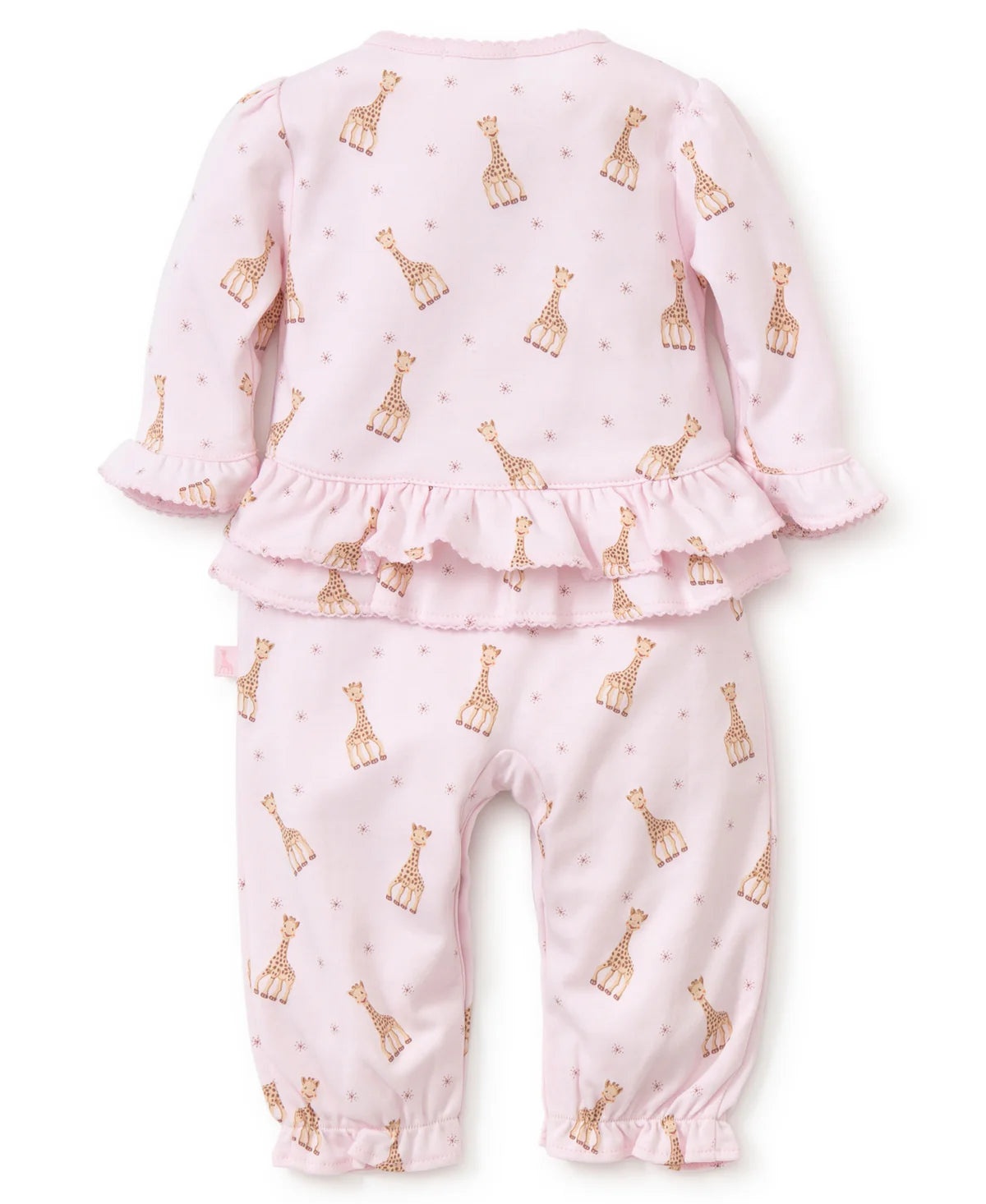 Sophie la Girafe Pink Pima Playsuit