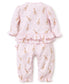 Sophie la Girafe Pink Pima Playsuit