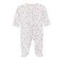 Bloomie Friends Pima Zip Ruffle Footie