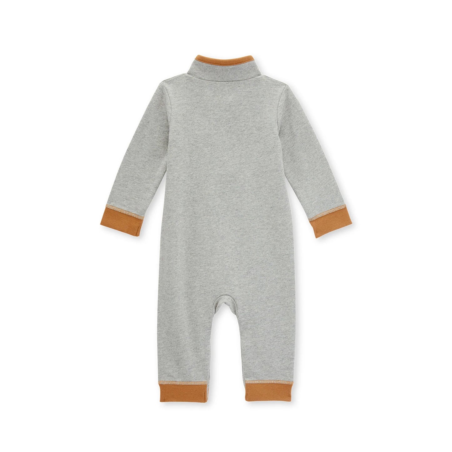 Organic French Terry Collared Jumpsuit