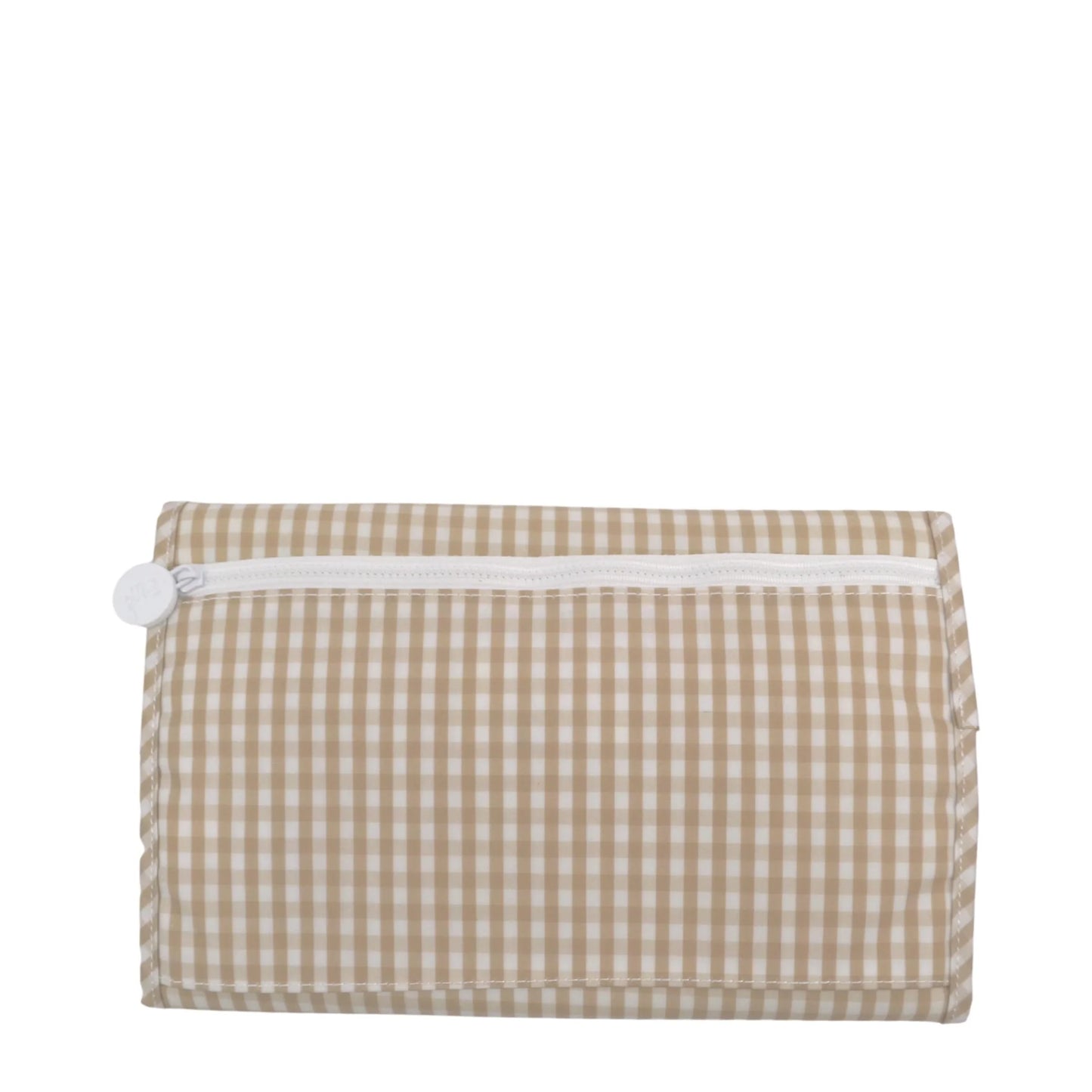 Gingham Khaki Game Changer Pad