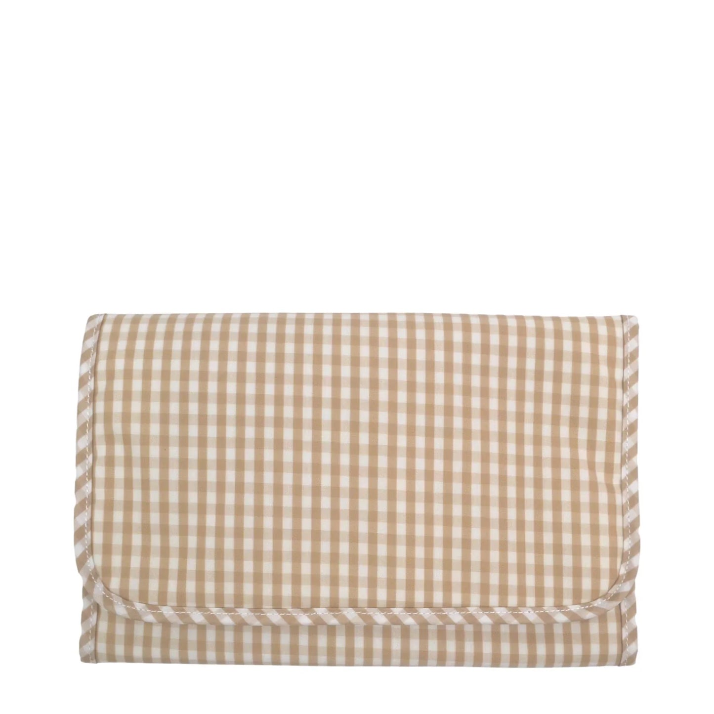 Gingham Khaki Game Changer Pad