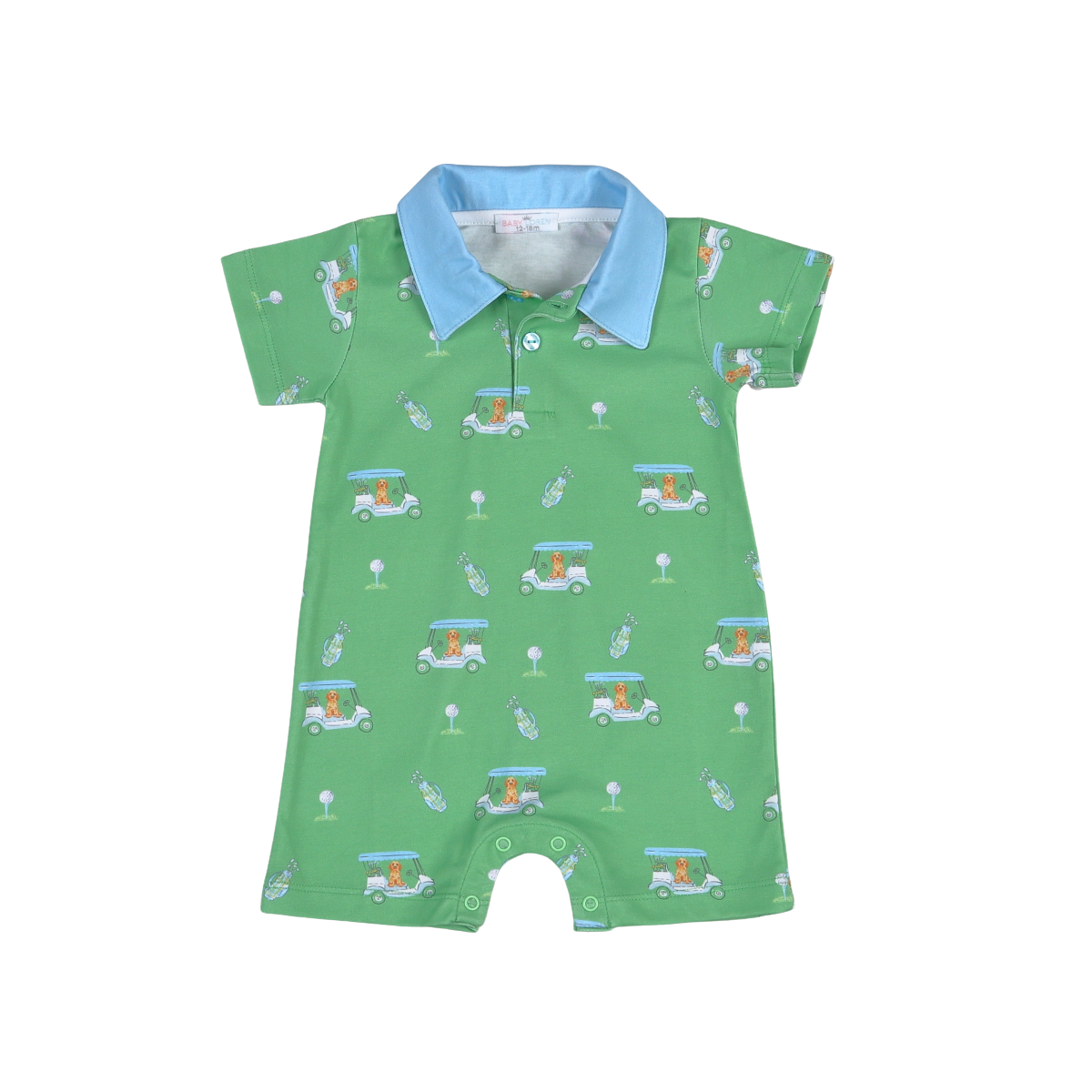 Golf Buddies Boy Pima Romper