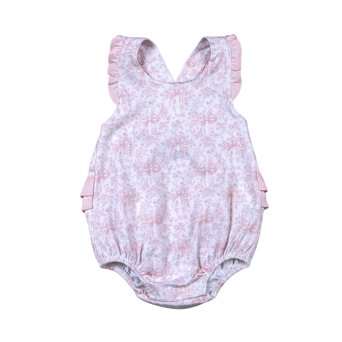 Gigi Pink Toile Pima Sun Bubble