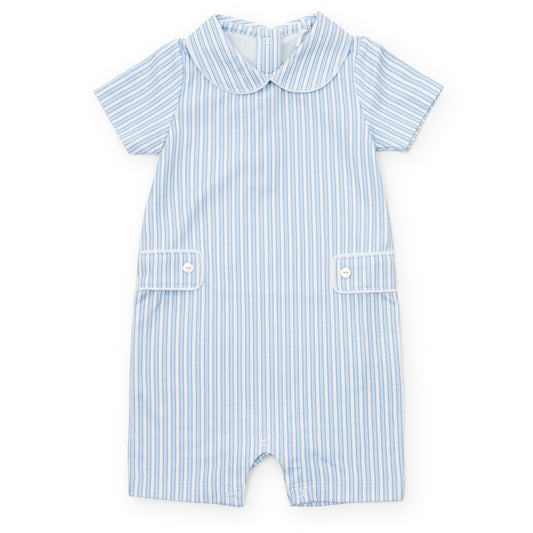 Henry Pima Cotton Shortall - Classic Stripe