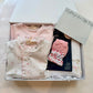 Premium Pima Baby Girl Embroidered Lambs Gift Set