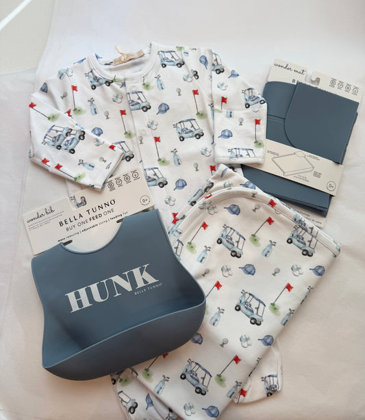 Baby Boy Golf Pima Gift Set