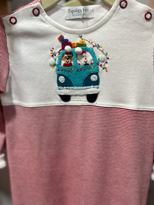 Woodstock Santa Pima Romper