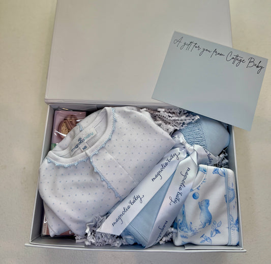 Baby Blue Pima Gift Set