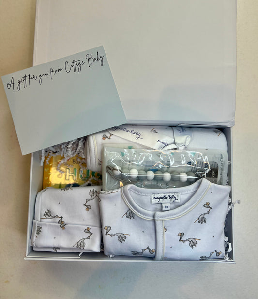 Grey Stork Pima Gift Set