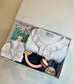 Ruffle Pink Pima Gift Set