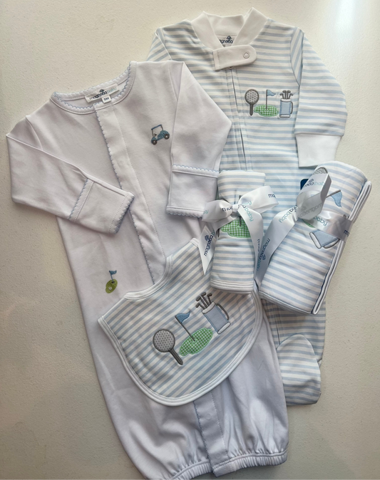Deluxe Pima Baby Boy Golf Gift Set