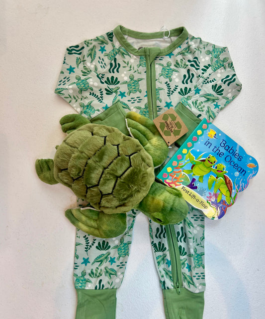 Turtle Bamboo Gift Set