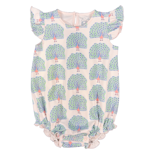 Pretentious Peacock Flutter Pima Bubble