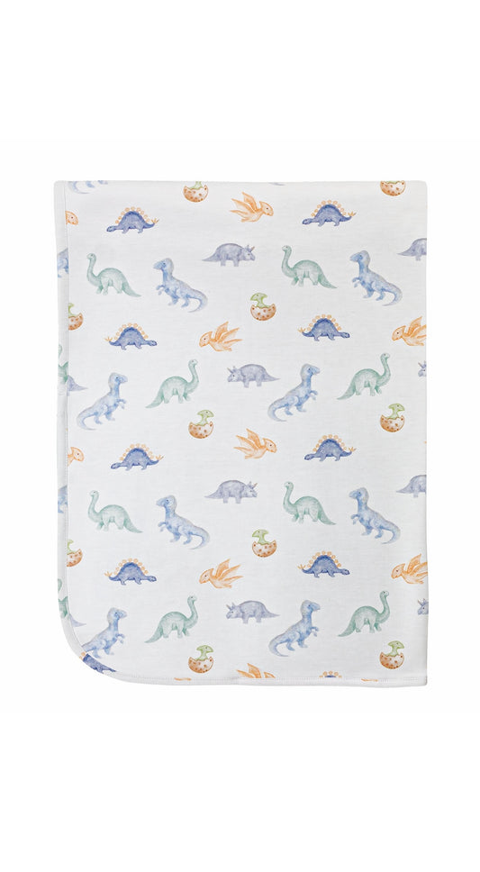 Baby Dinos Pima Blanket