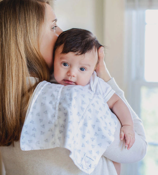 Organic Baby Burp Cloths-5 Pack