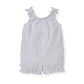 Seersucker Organic Girl Romper