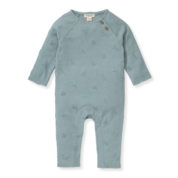 Raised Terry Bee Organic Jumpsuit