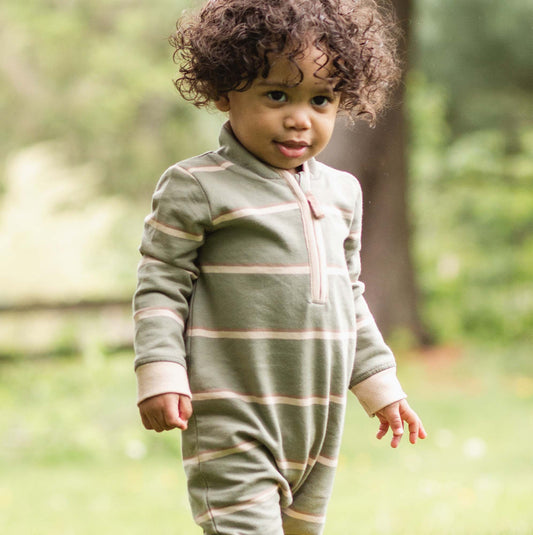Holland Stripe Organic Jumpsuit