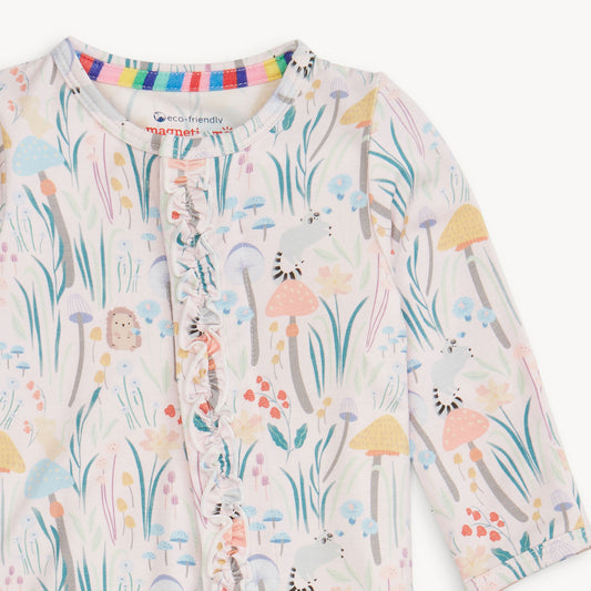 Shroom and Bloom Ruffle Magnetic Footie